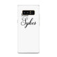 Personalised Wedding Name Miss Samsung Galaxy S8 Case