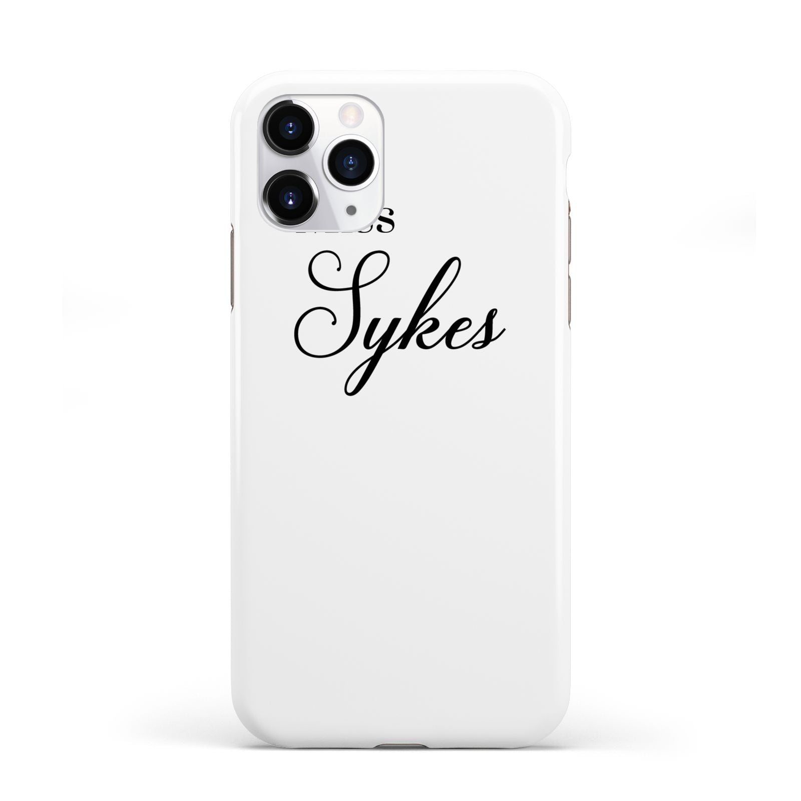 Personalised Wedding Name Miss iPhone 11 Pro 3D Tough Case