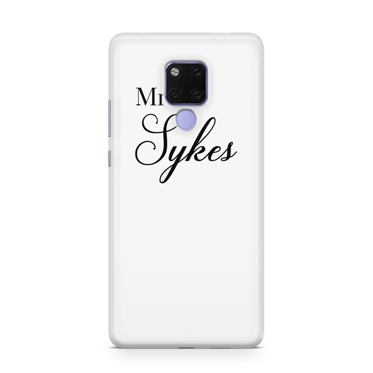 Personalised Wedding Name Mrs Huawei Mate 20X Phone Case
