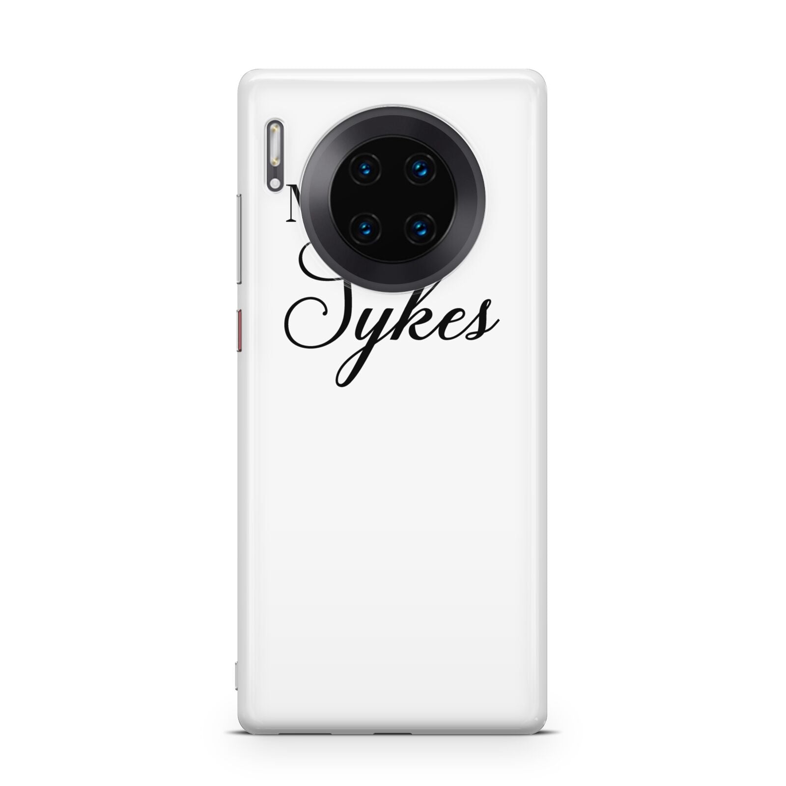 Personalised Wedding Name Mrs Huawei Mate 30 Pro Phone Case