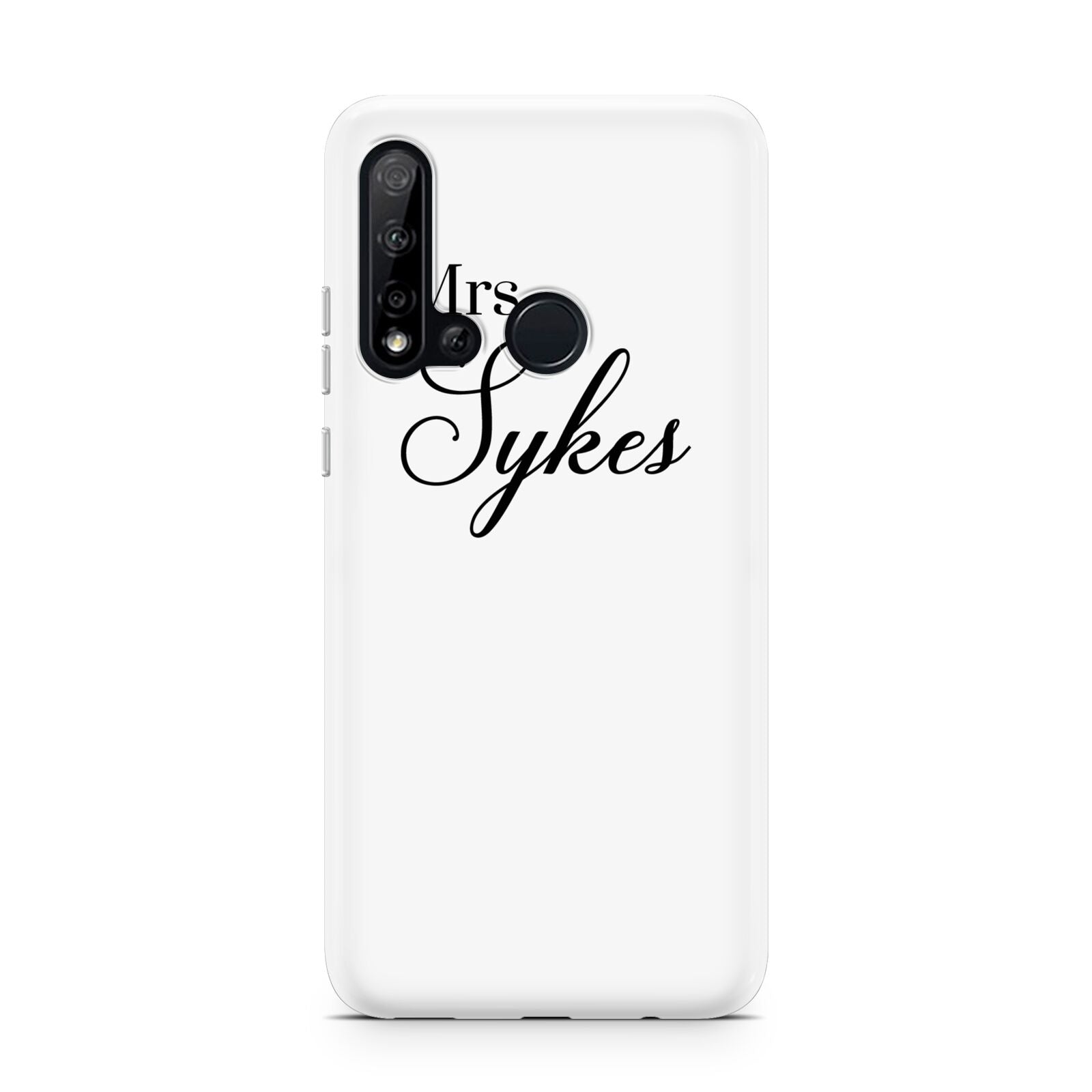 Personalised Wedding Name Mrs Huawei P20 Lite 5G Phone Case