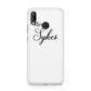 Personalised Wedding Name Mrs Huawei P20 Lite Phone Case