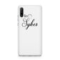 Personalised Wedding Name Mrs Huawei P30 Lite Phone Case