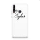 Personalised Wedding Name Mrs Huawei P40 Lite E Phone Case