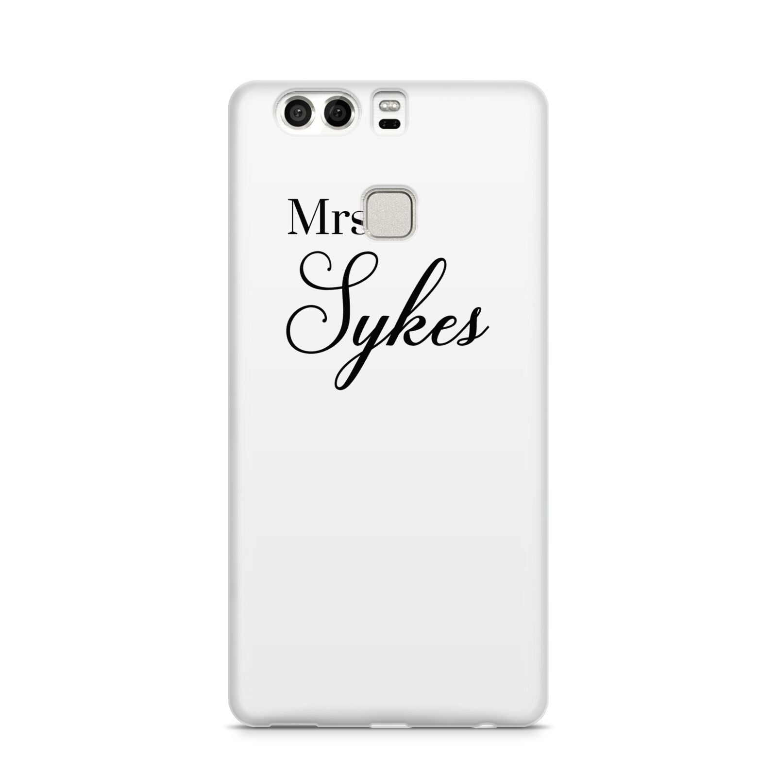 Personalised Wedding Name Mrs Huawei P9 Case
