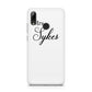 Personalised Wedding Name Mrs Huawei Y7 2019