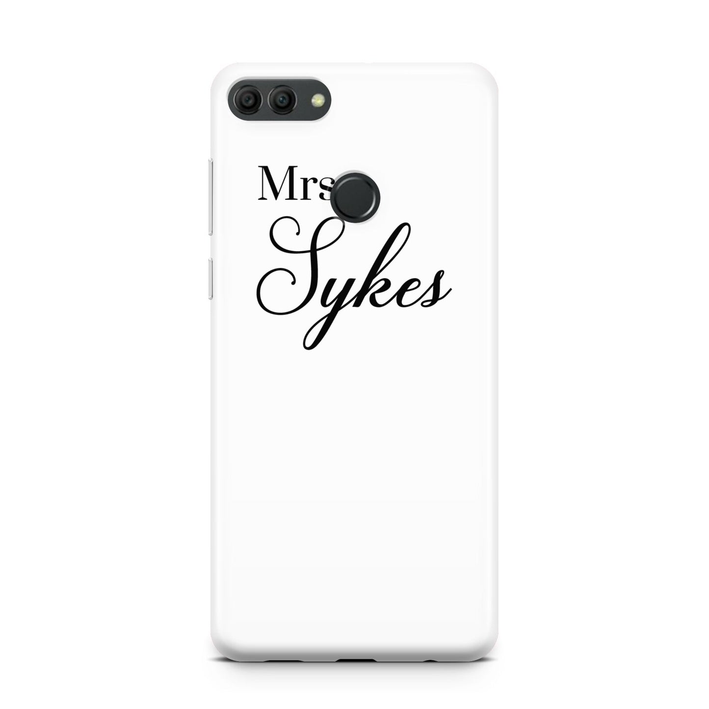 Personalised Wedding Name Mrs Huawei Y9 2018