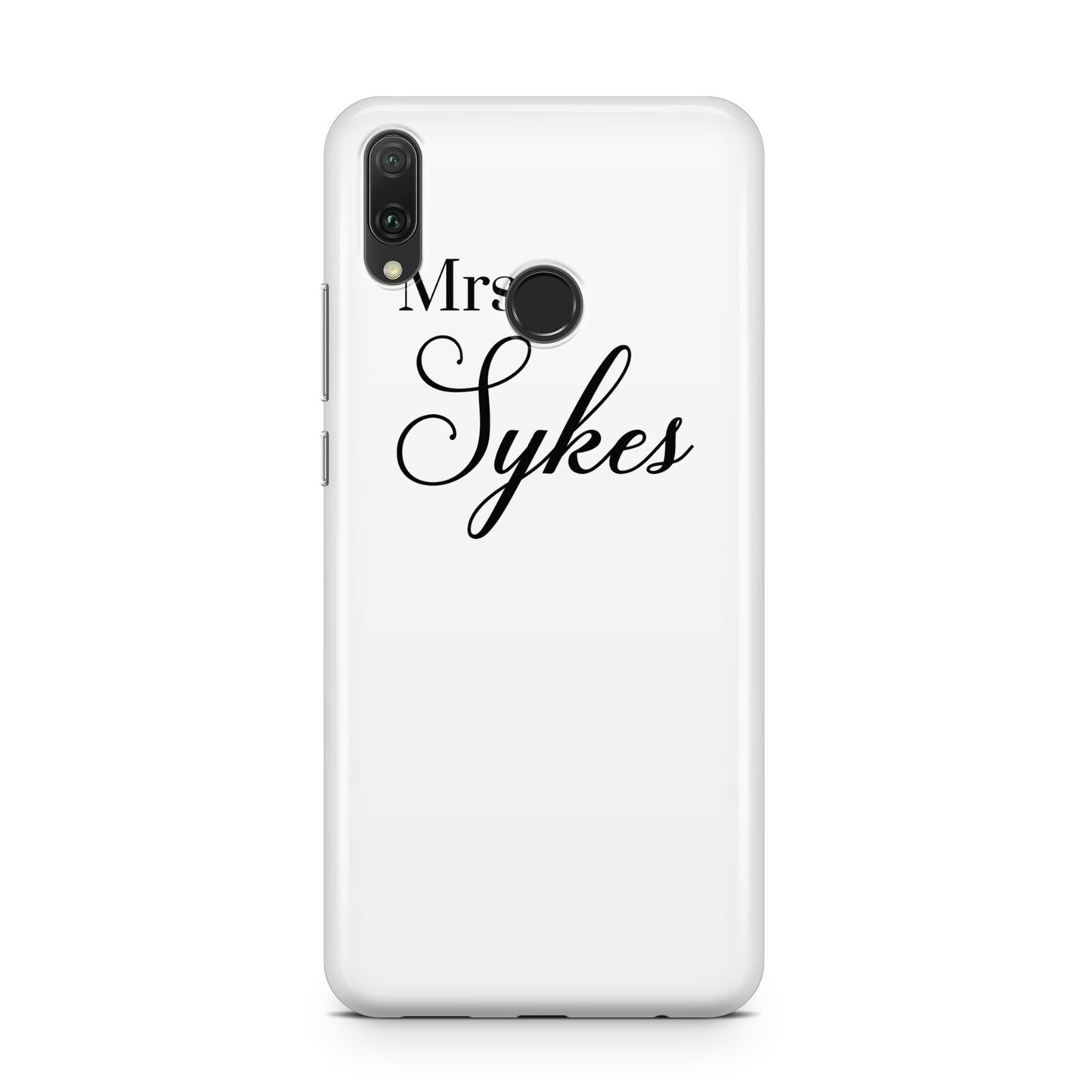 Personalised Wedding Name Mrs Huawei Y9 2019