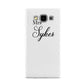 Personalised Wedding Name Mrs Samsung Galaxy A5 Case