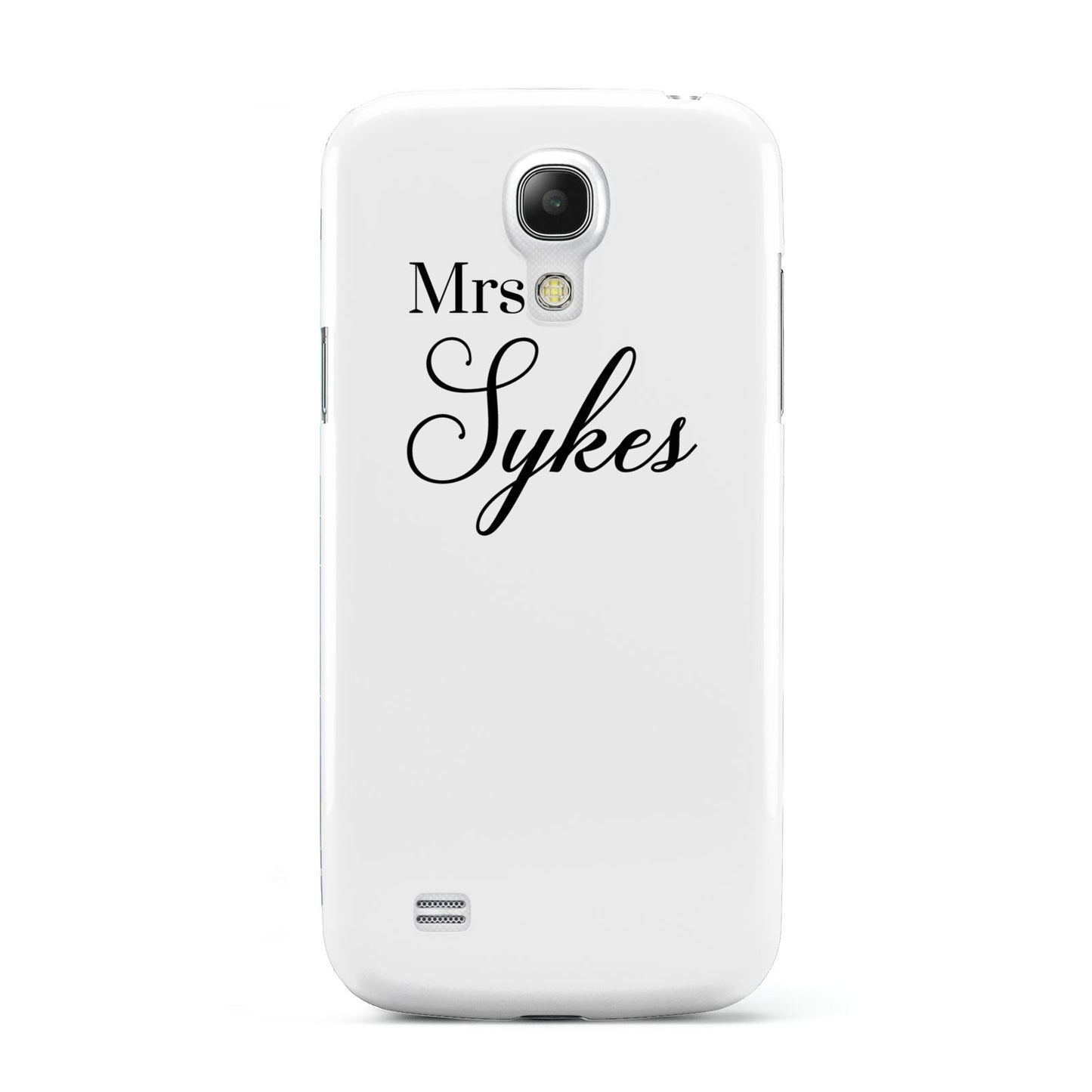 Personalised Wedding Name Mrs Samsung Galaxy S4 Mini Case
