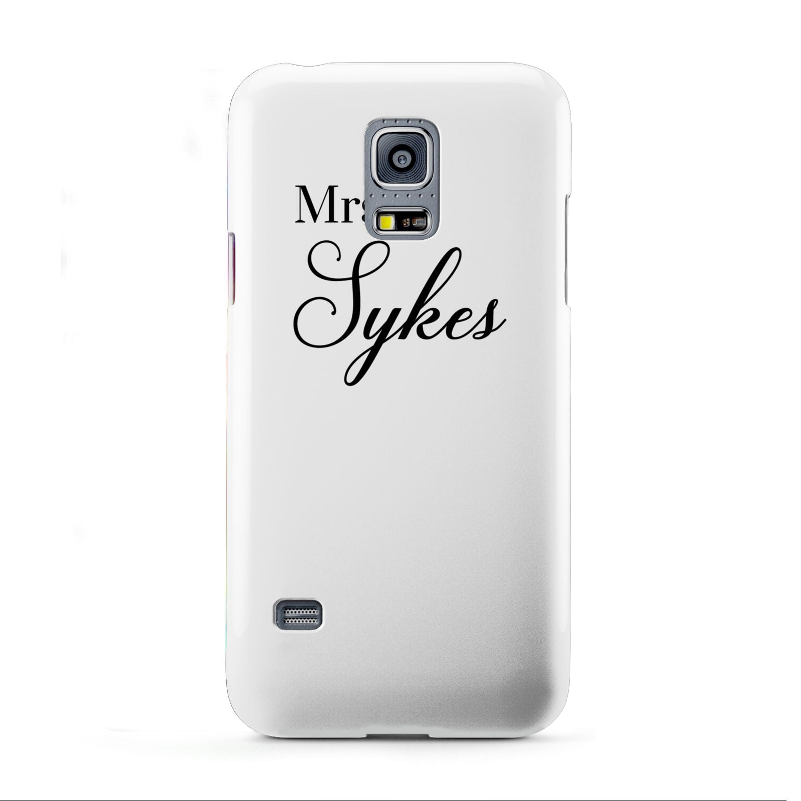 Personalised Wedding Name Mrs Samsung Galaxy S5 Mini Case