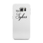 Personalised Wedding Name Mrs Samsung Galaxy S6 Edge Case