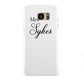 Personalised Wedding Name Mrs Samsung Galaxy S7 Edge Case