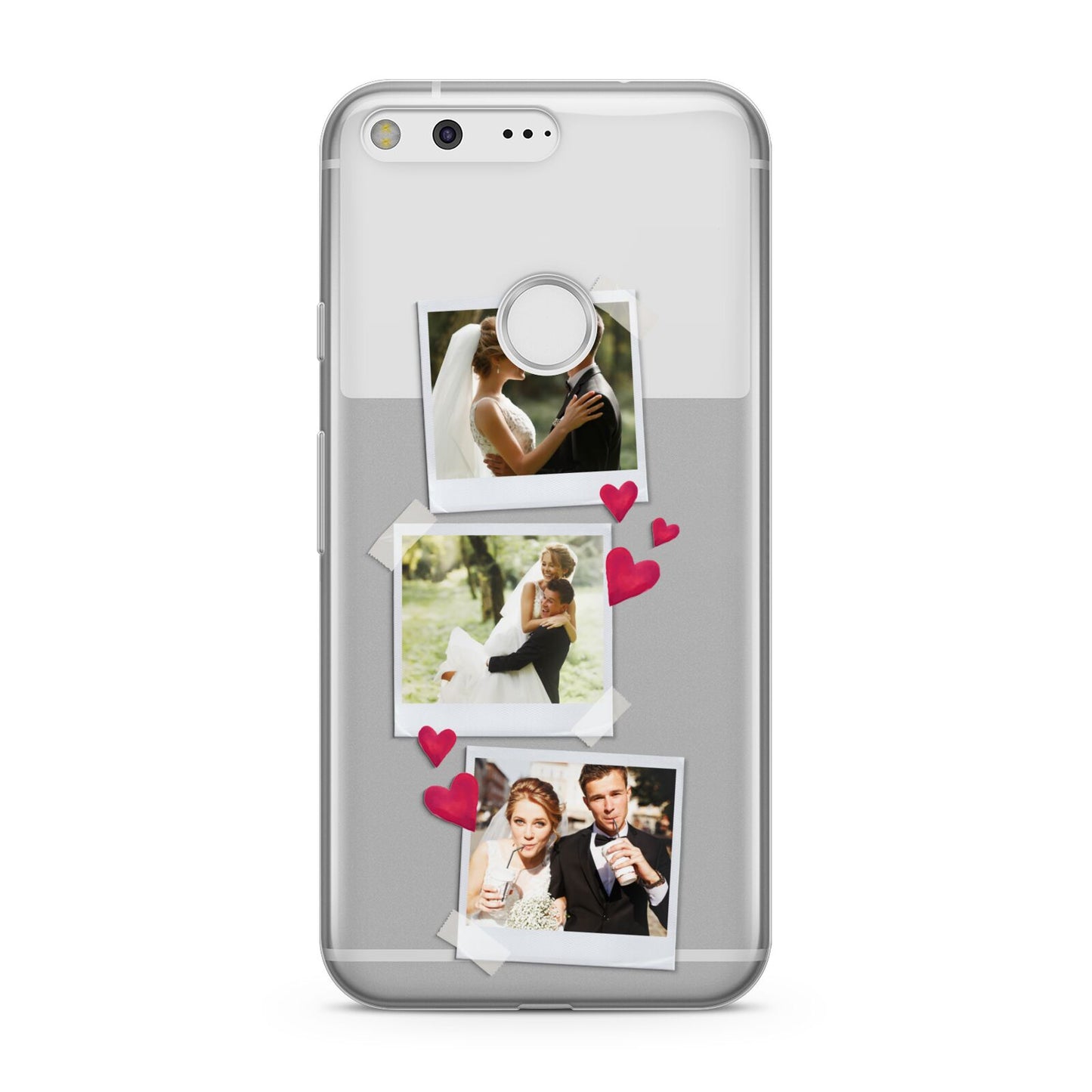 Personalised Wedding Photo Montage Google Pixel Case