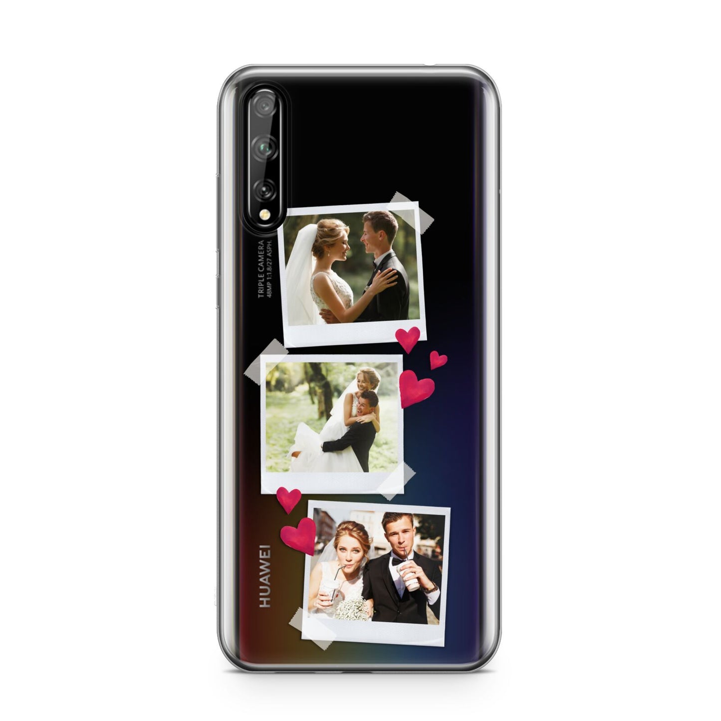 Personalised Wedding Photo Montage Huawei Enjoy 10s Phone Case