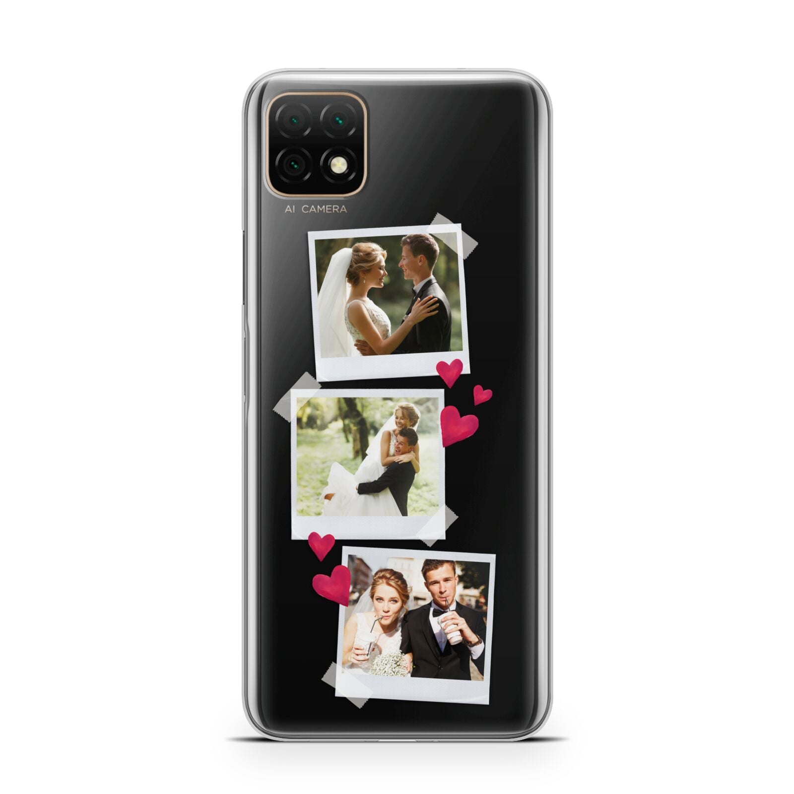 Personalised Wedding Photo Montage Huawei Enjoy 20 Phone Case