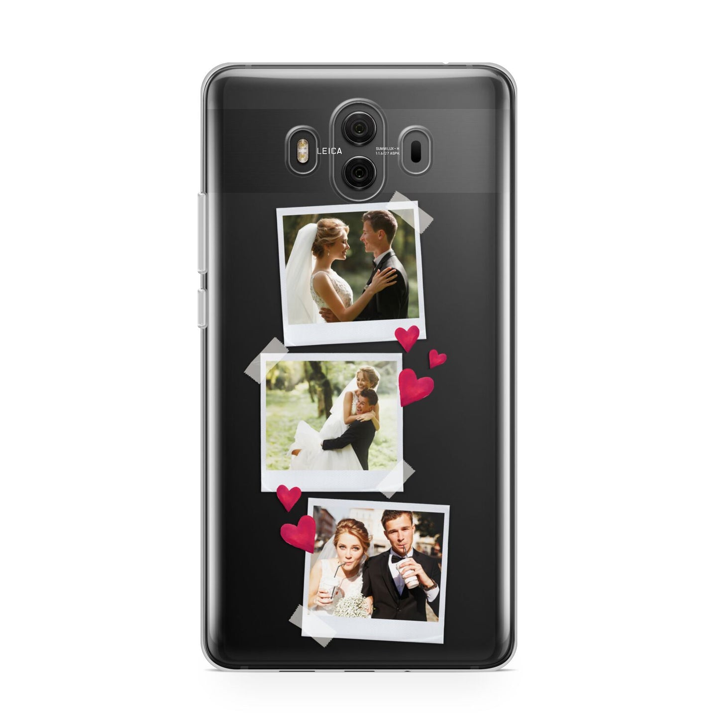 Personalised Wedding Photo Montage Huawei Mate 10 Protective Phone Case