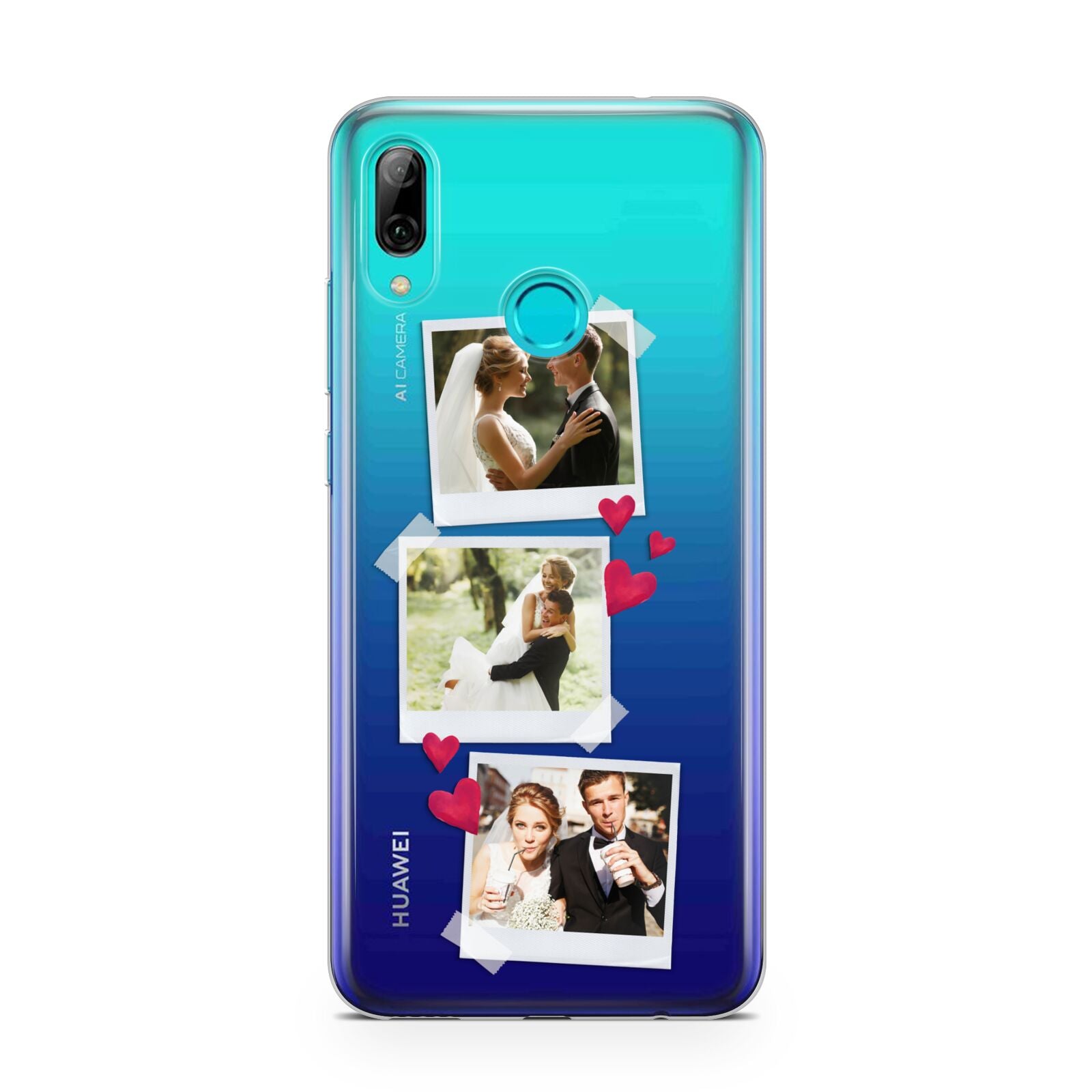 Personalised Wedding Photo Montage Huawei P Smart 2019 Case