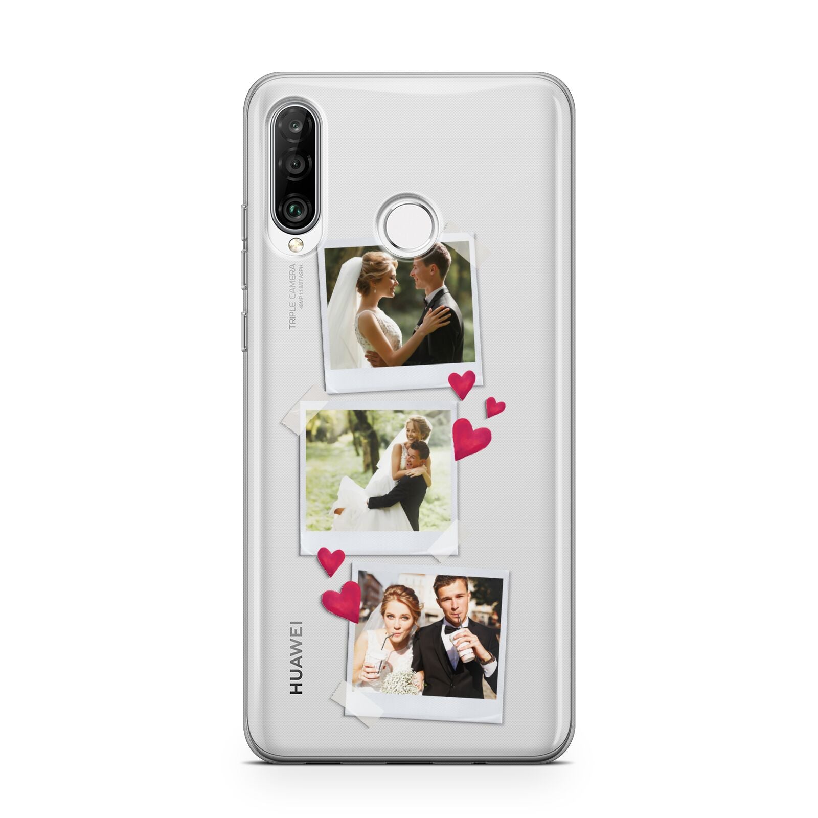 Personalised Wedding Photo Montage Huawei P30 Lite Phone Case