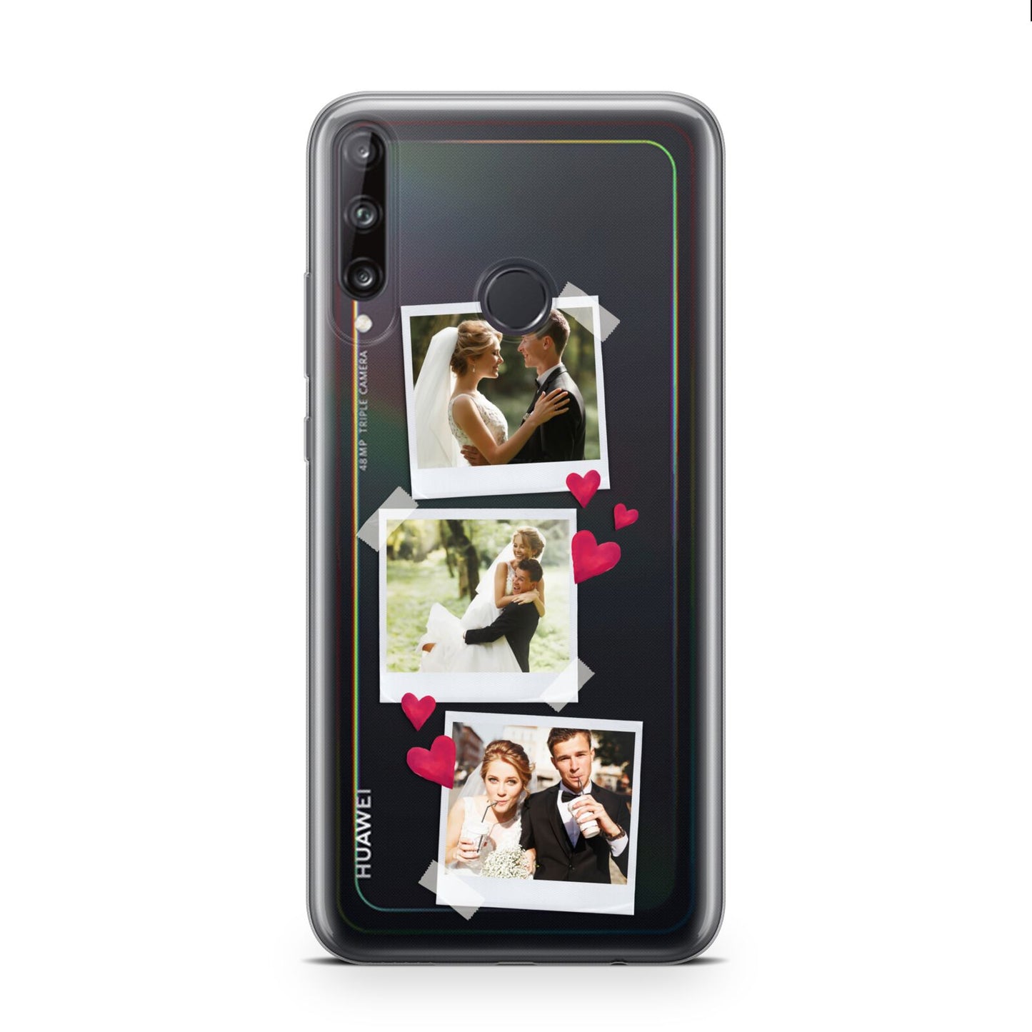 Personalised Wedding Photo Montage Huawei P40 Lite E Phone Case