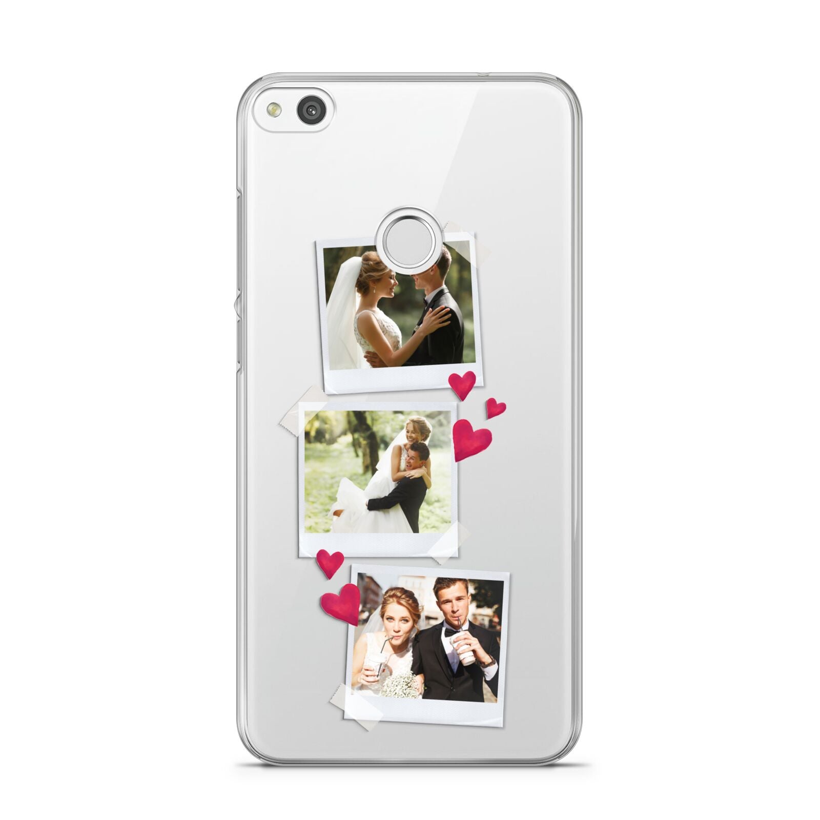 Personalised Wedding Photo Montage Huawei P8 Lite Case