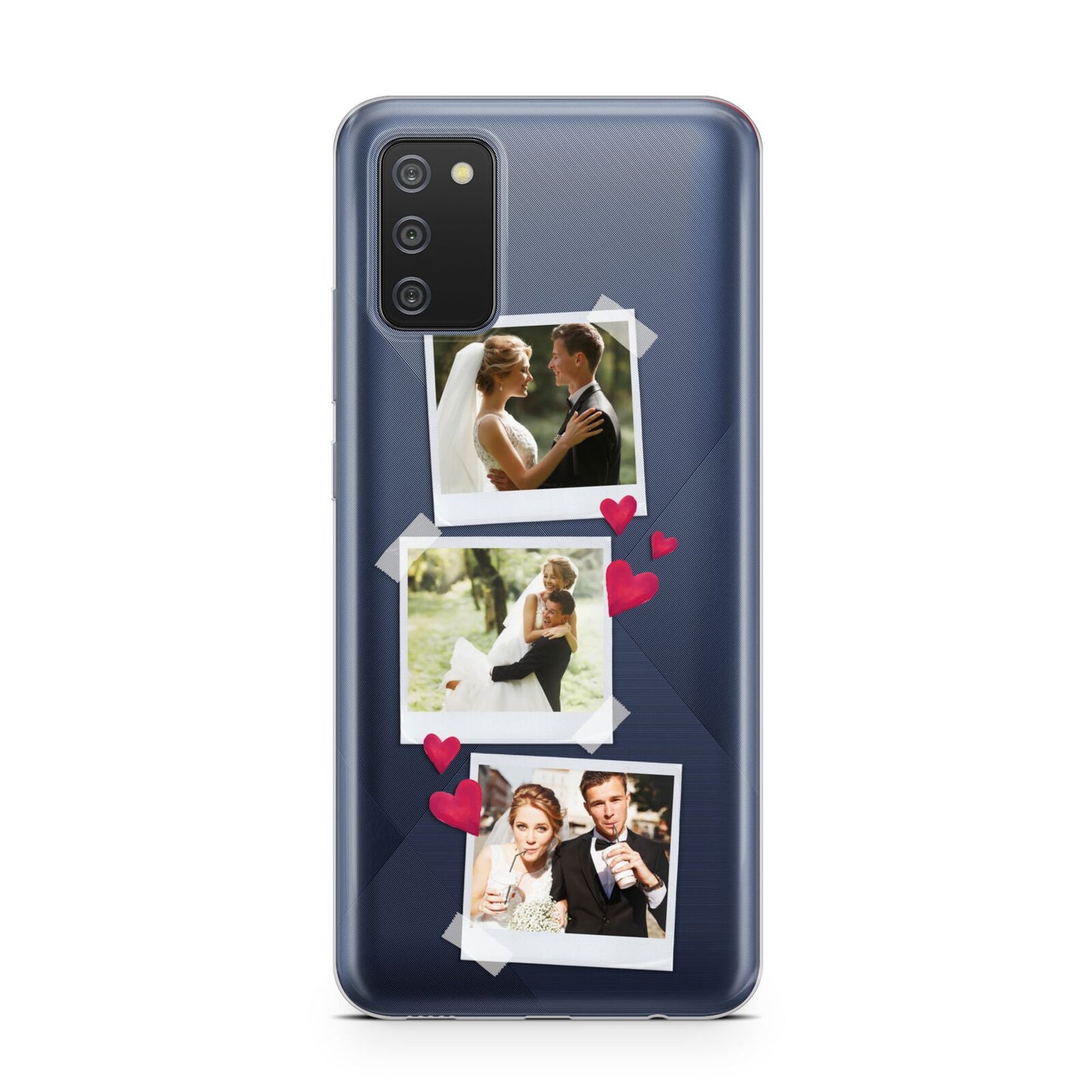 Personalised Wedding Photo Montage Samsung A02s Case