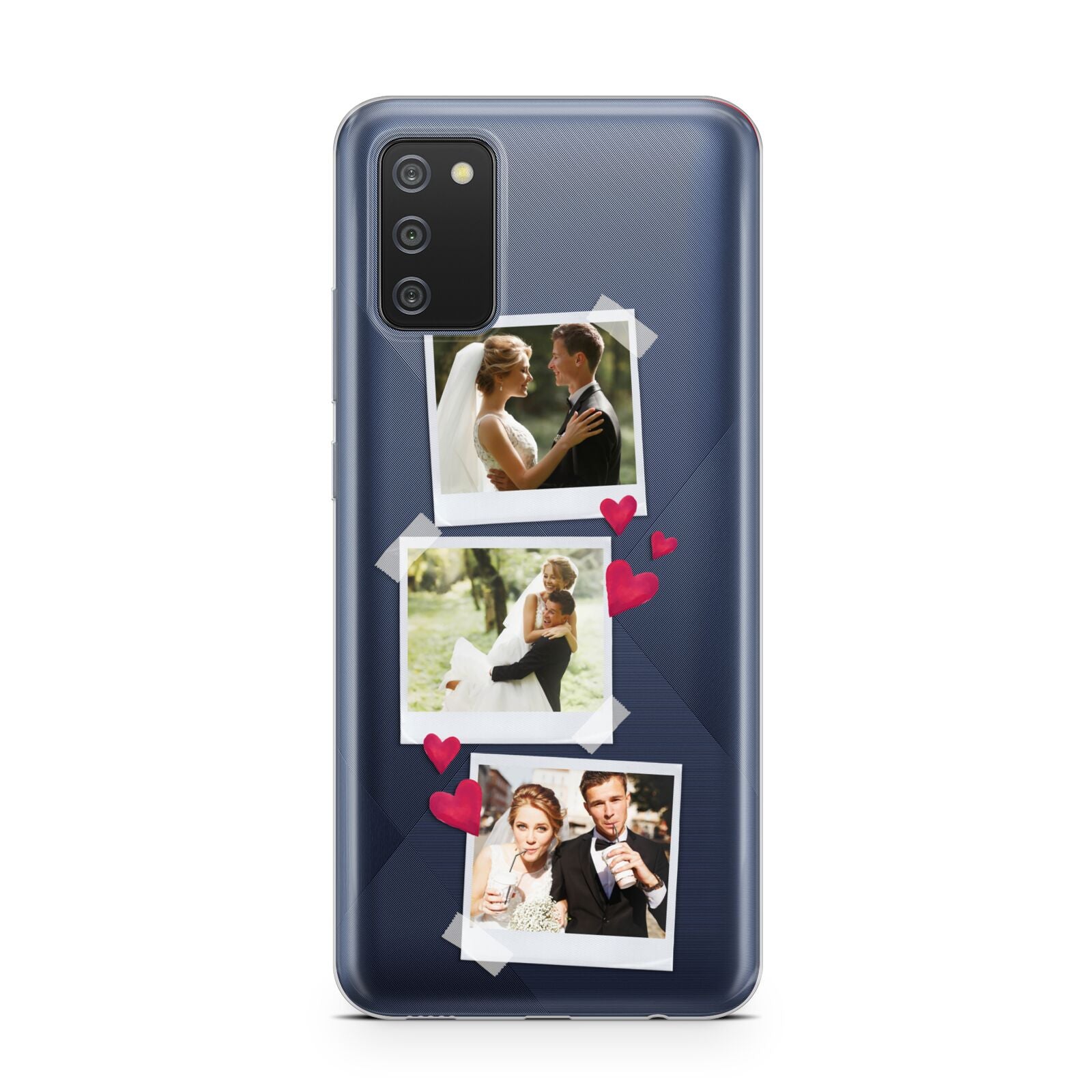 Personalised Wedding Photo Montage Samsung A02s Case