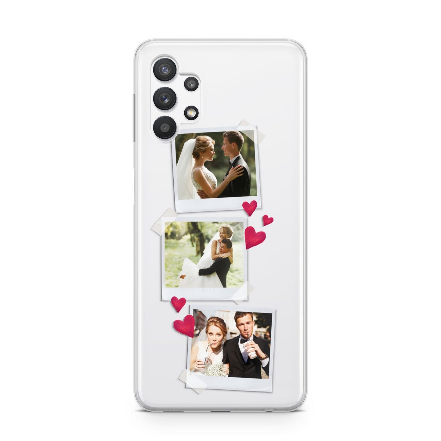 Personalised Wedding Photo Montage Samsung A32 5G Case