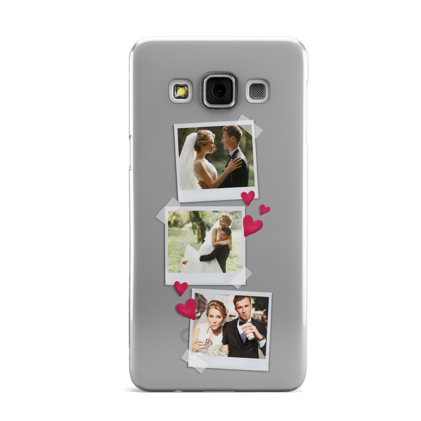 Personalised Wedding Photo Montage Samsung Galaxy A3 Case