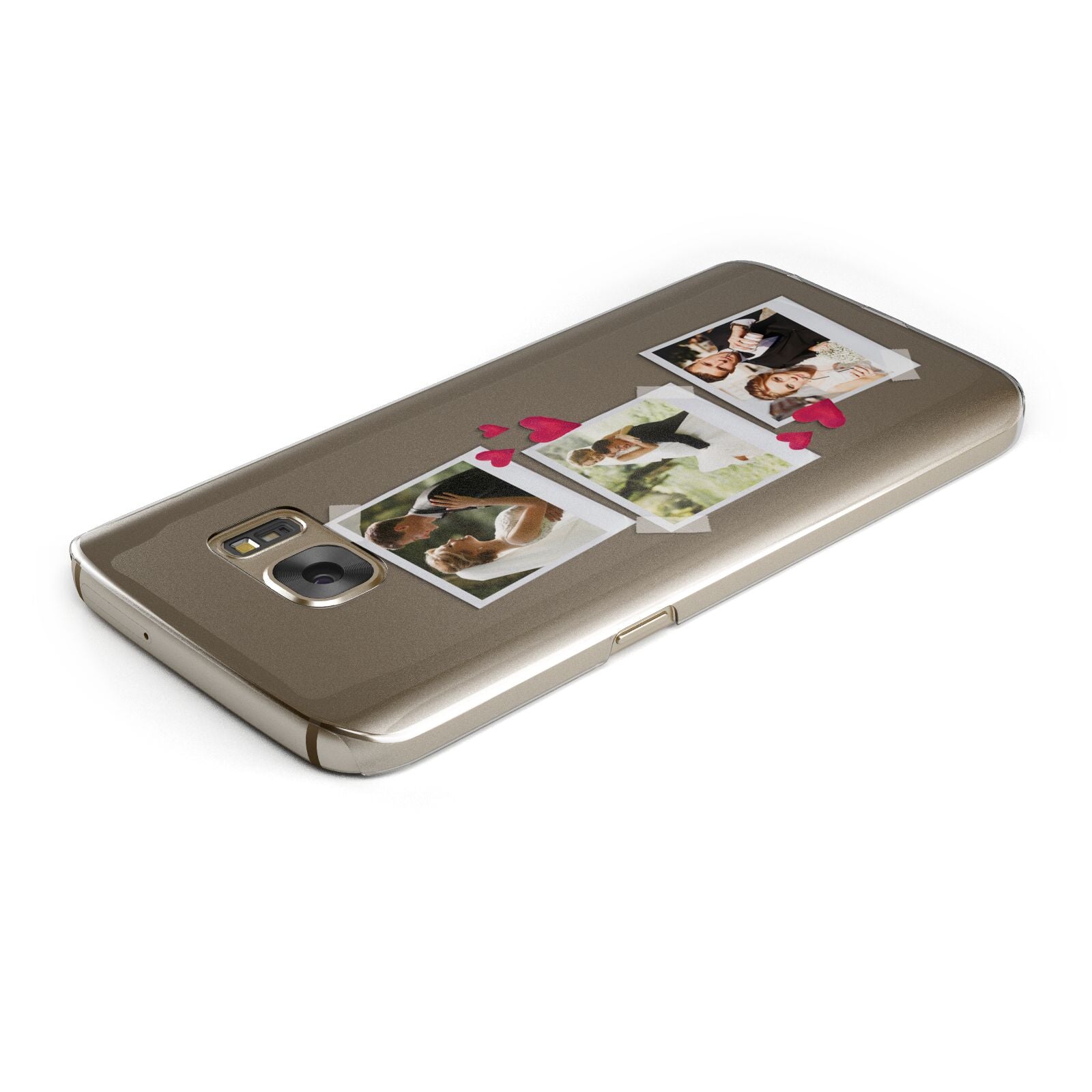 Personalised Wedding Photo Montage Samsung Galaxy Case Top Cutout