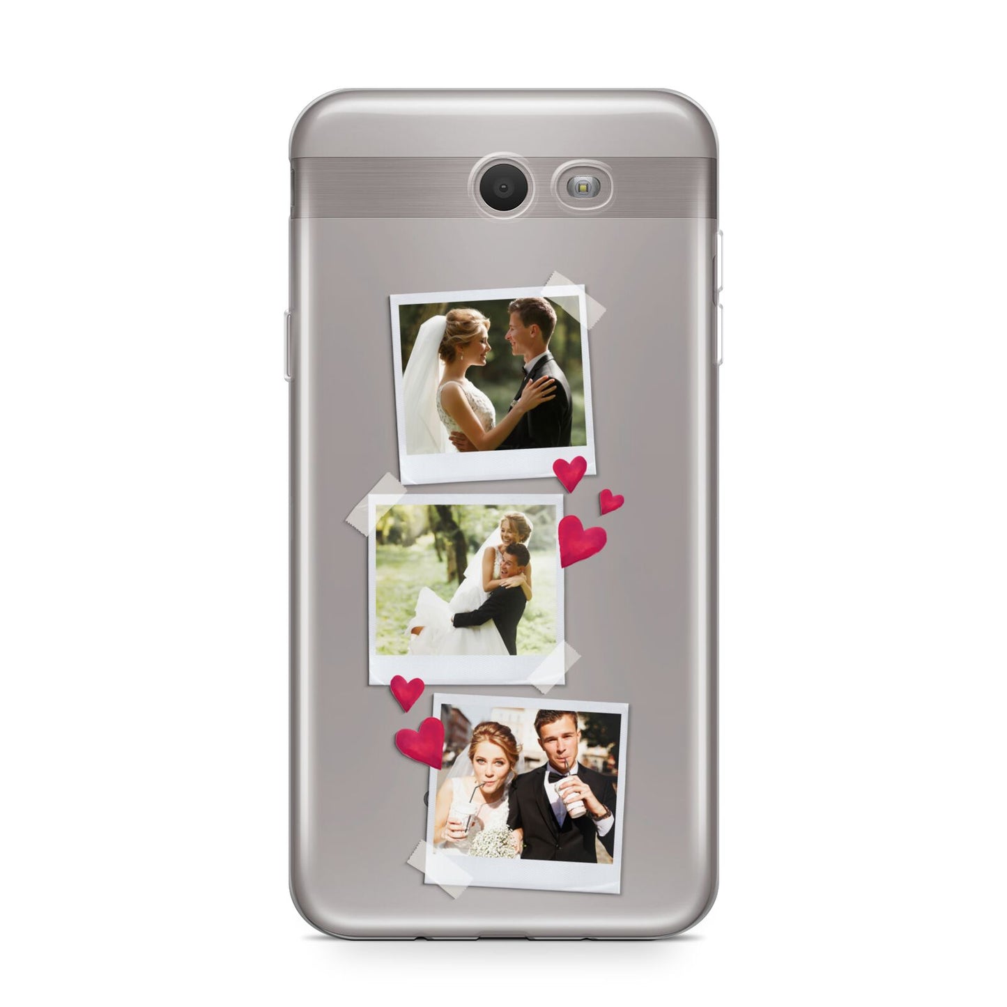 Personalised Wedding Photo Montage Samsung Galaxy J7 2017 Case