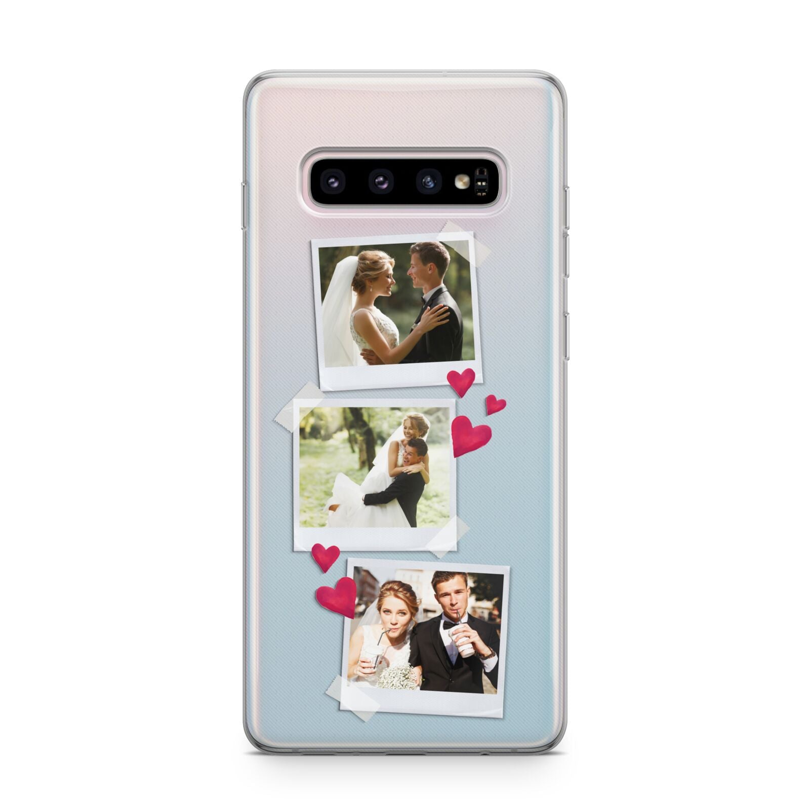Personalised Wedding Photo Montage Samsung Galaxy S10 Plus Case
