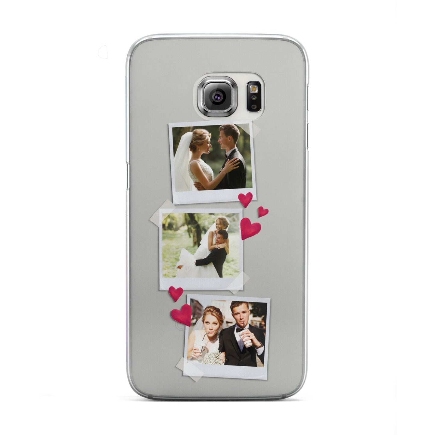 Personalised Wedding Photo Montage Samsung Galaxy S6 Edge Case
