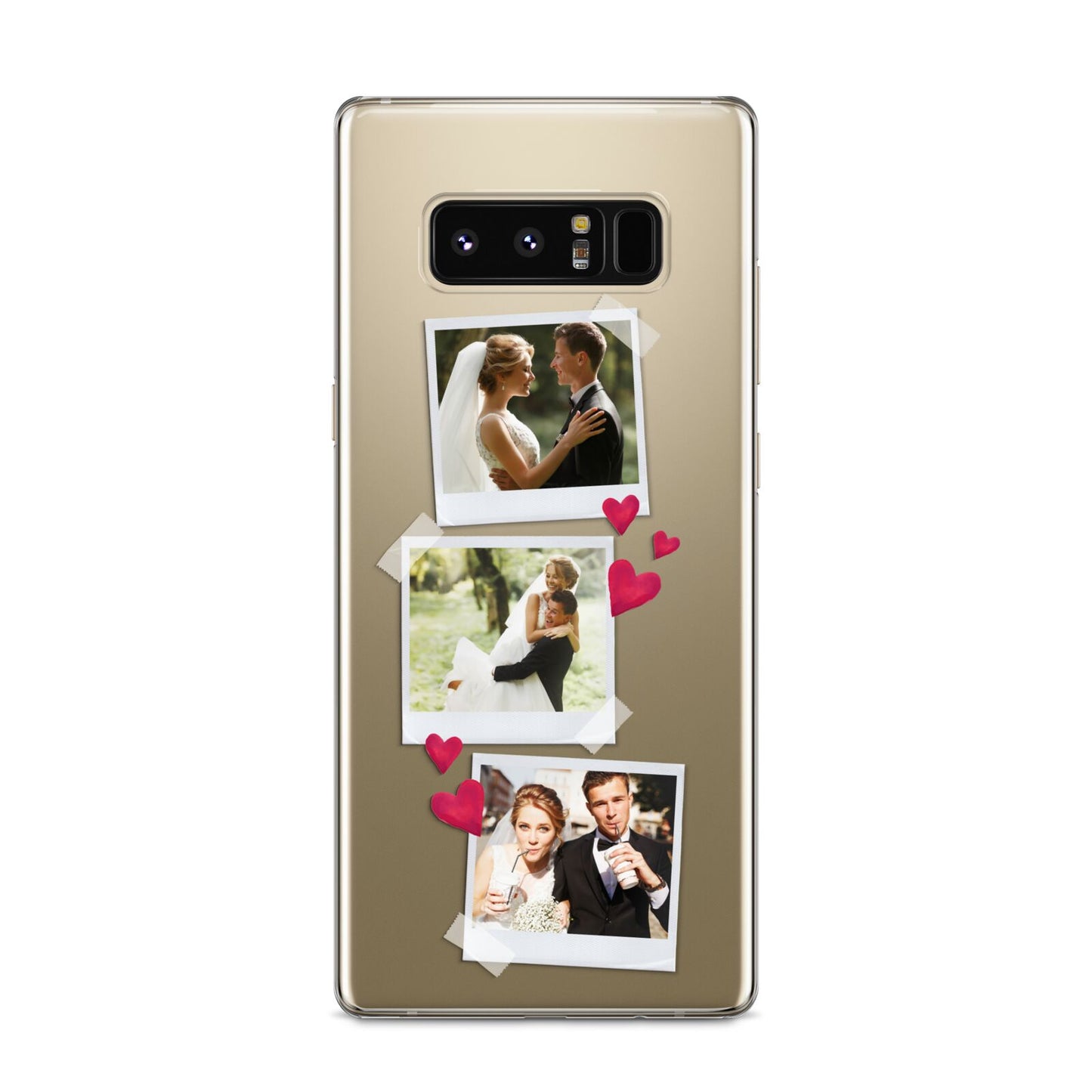 Personalised Wedding Photo Montage Samsung Galaxy S8 Case