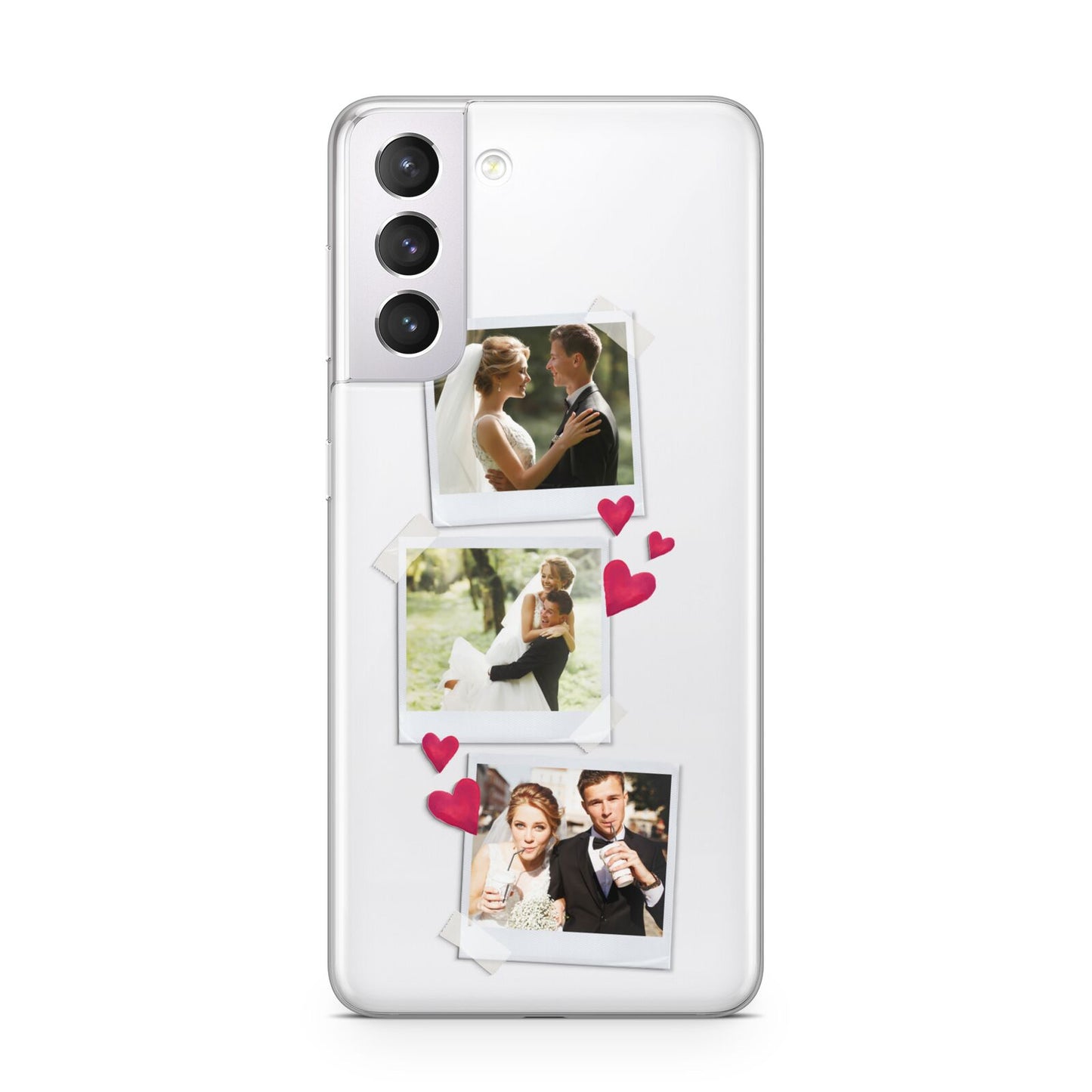 Personalised Wedding Photo Montage Samsung S21 Case