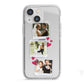 Personalised Wedding Photo Montage iPhone 13 Mini TPU Impact Case with White Edges