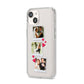Personalised Wedding Photo Montage iPhone 14 Clear Tough Case Starlight Angled Image