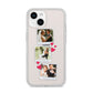 Personalised Wedding Photo Montage iPhone 14 Clear Tough Case Starlight