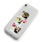 Personalised Wedding Photo Montage iPhone 8 Bumper Case on Silver iPhone Alternative Image