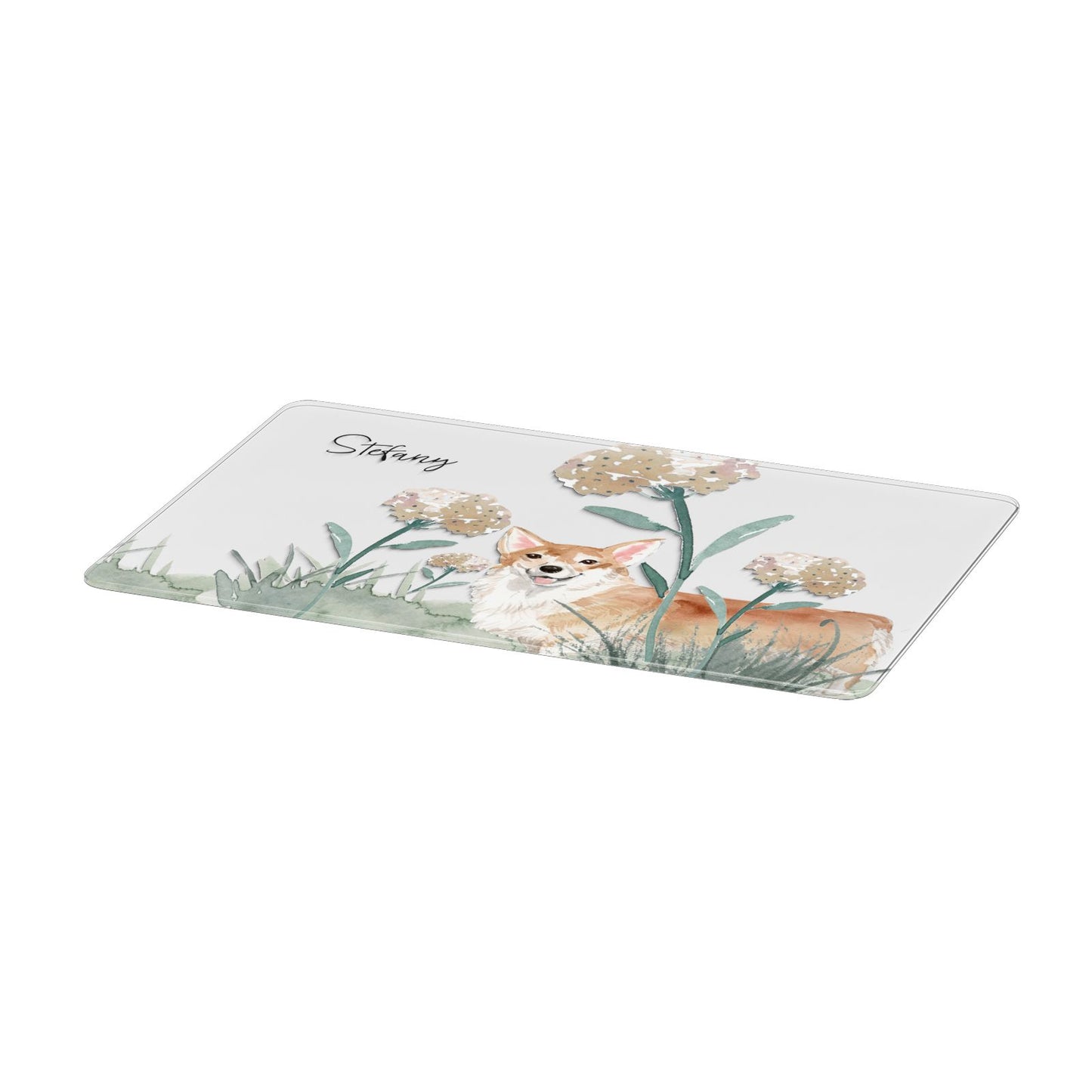 Personalised Welsh Corgi Dog Apple MacBook Case Only