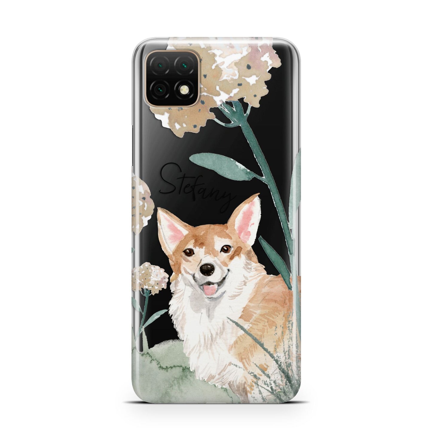 Personalised Welsh Corgi Dog Huawei Enjoy 20 Phone Case