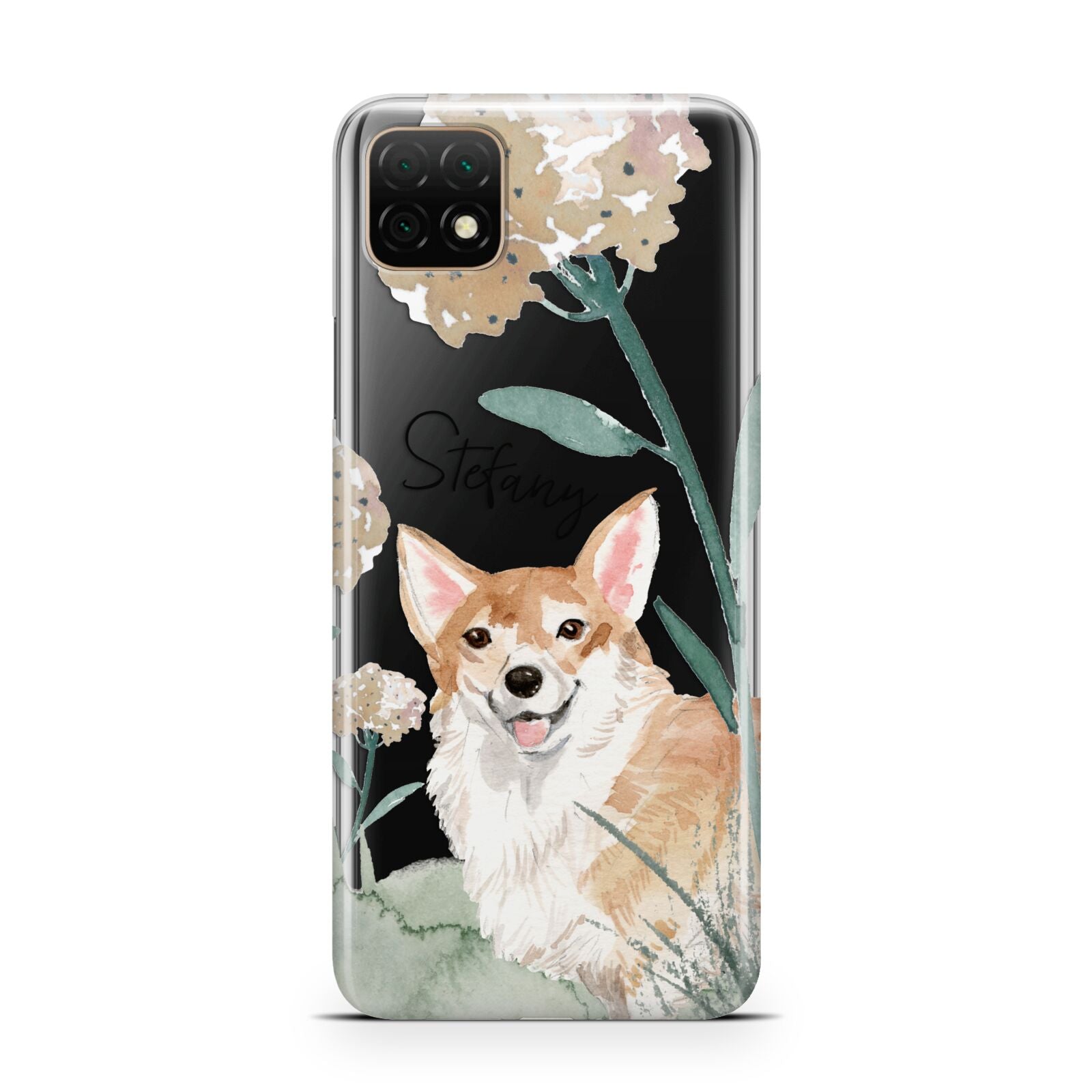 Personalised Welsh Corgi Dog Huawei Enjoy 20 Phone Case