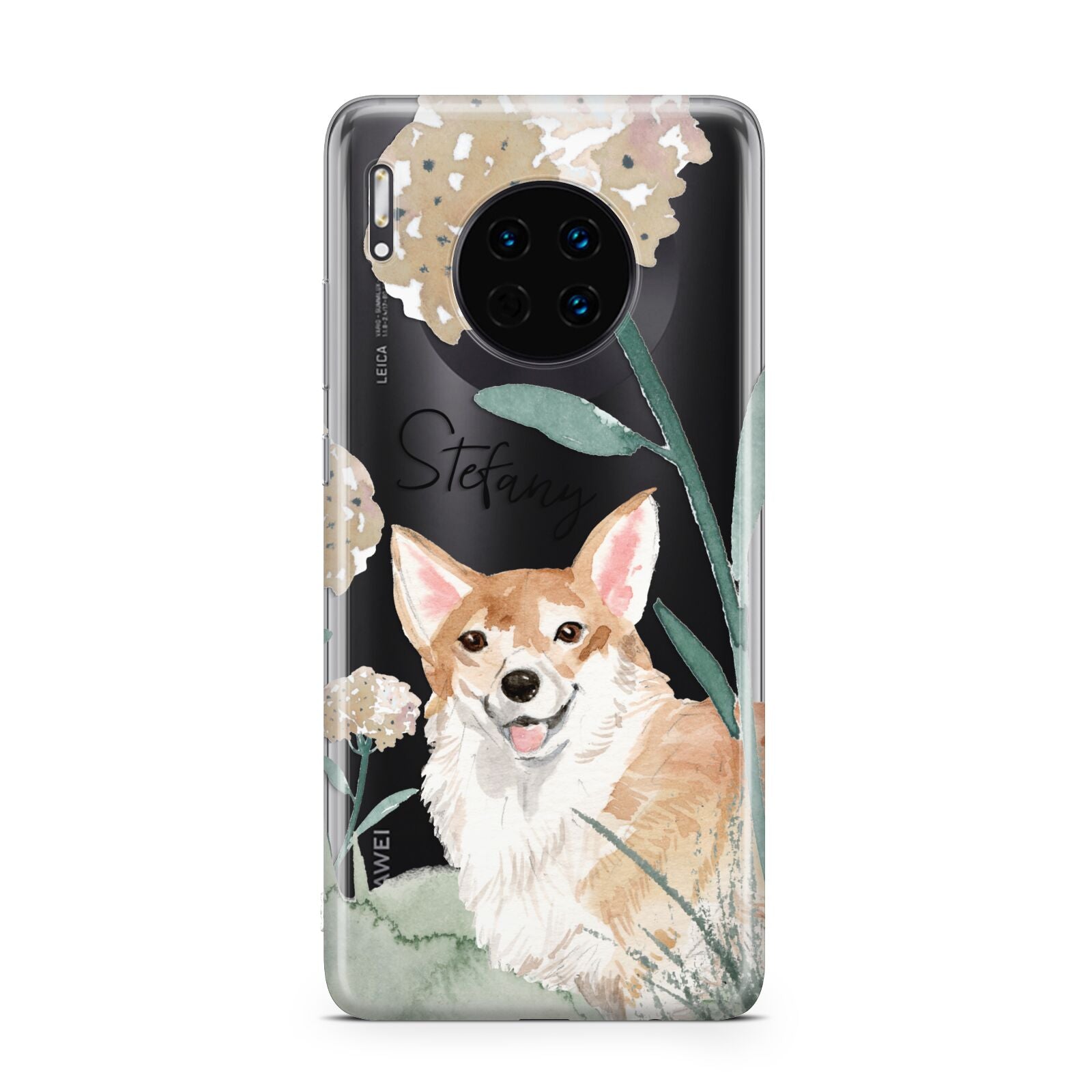 Personalised Welsh Corgi Dog Huawei Mate 30