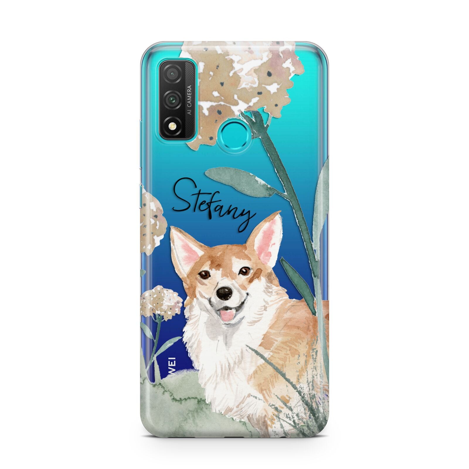 Personalised Welsh Corgi Dog Huawei P Smart 2020