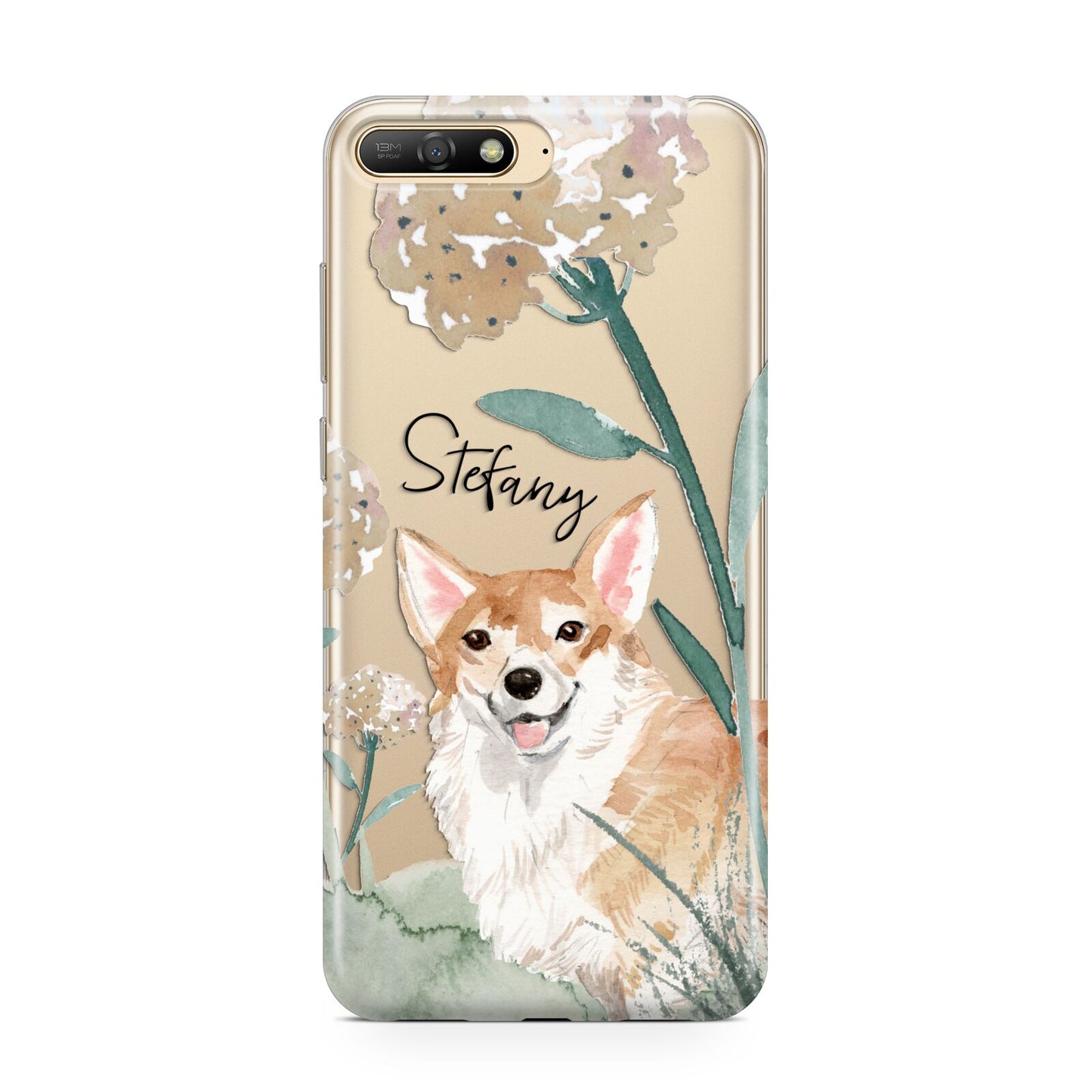 Personalised Welsh Corgi Dog Huawei Y6 2018