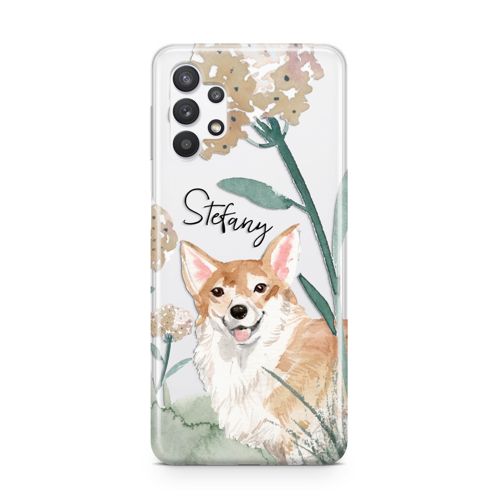 Personalised Welsh Corgi Dog Samsung A32 5G Case