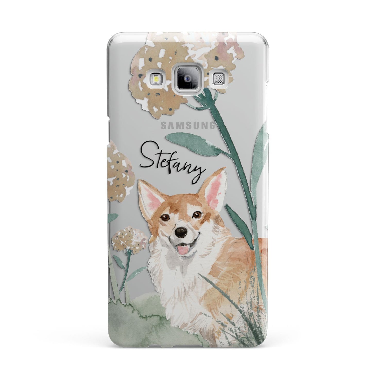 Personalised Welsh Corgi Dog Samsung Galaxy A7 2015 Case