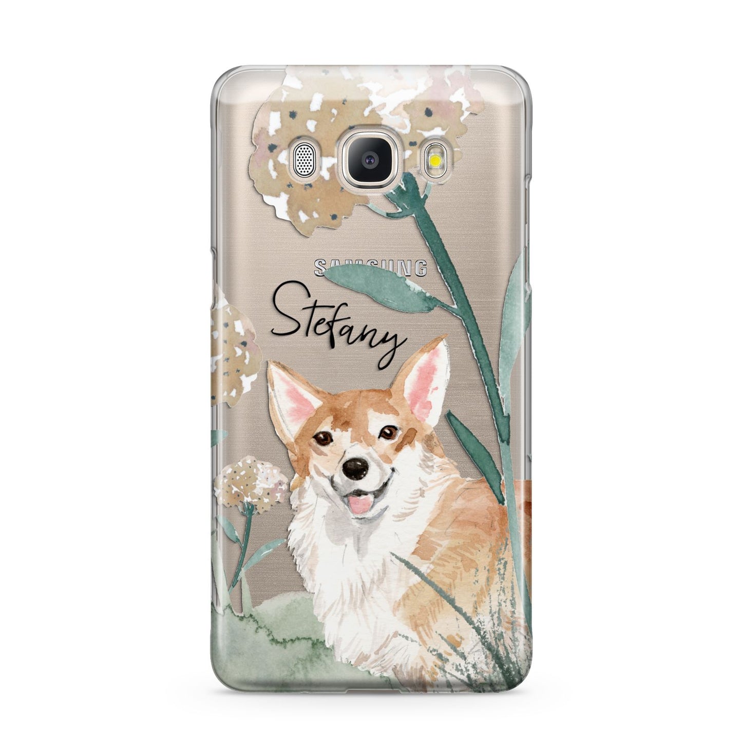Personalised Welsh Corgi Dog Samsung Galaxy J5 2016 Case