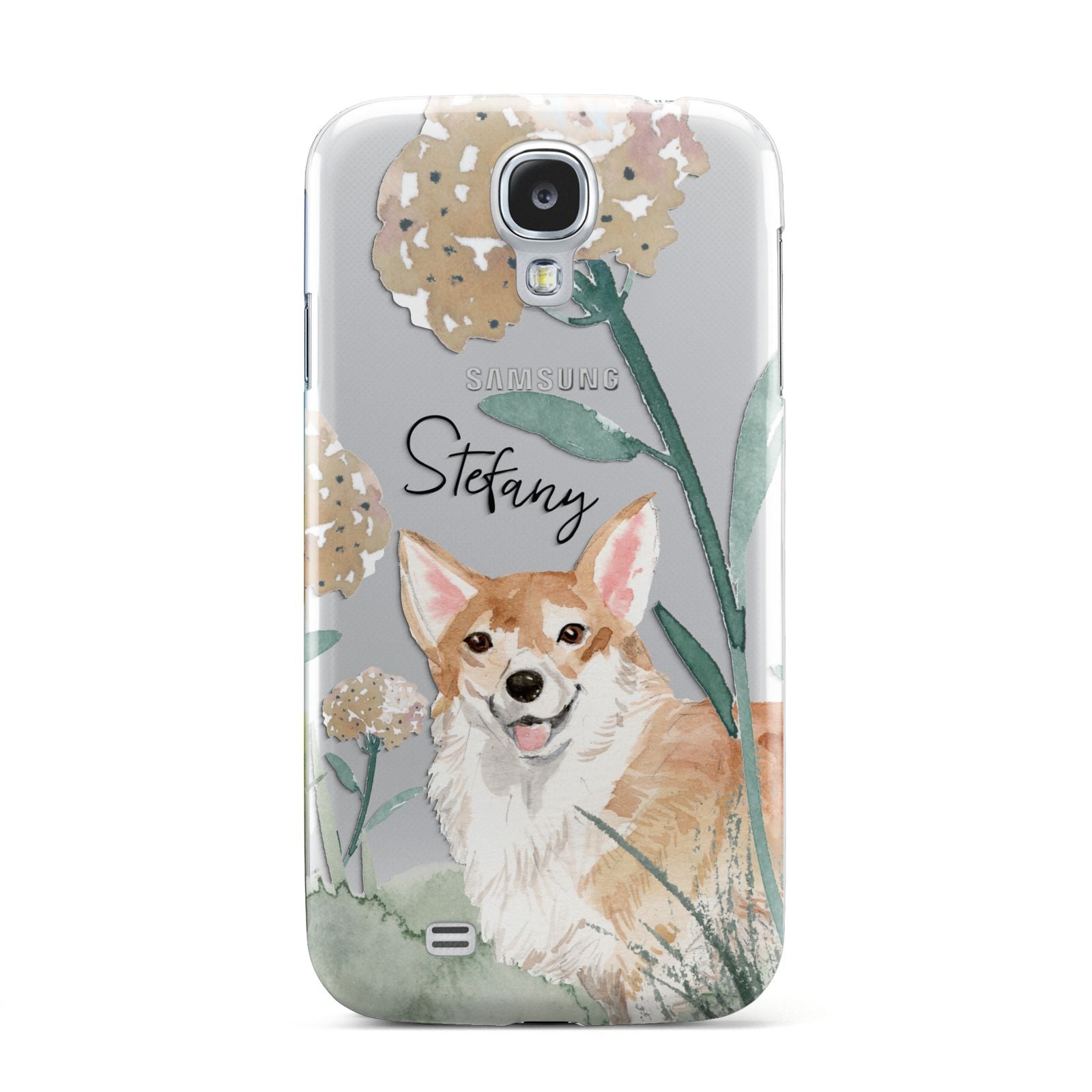 Personalised Welsh Corgi Dog Samsung Galaxy S4 Case