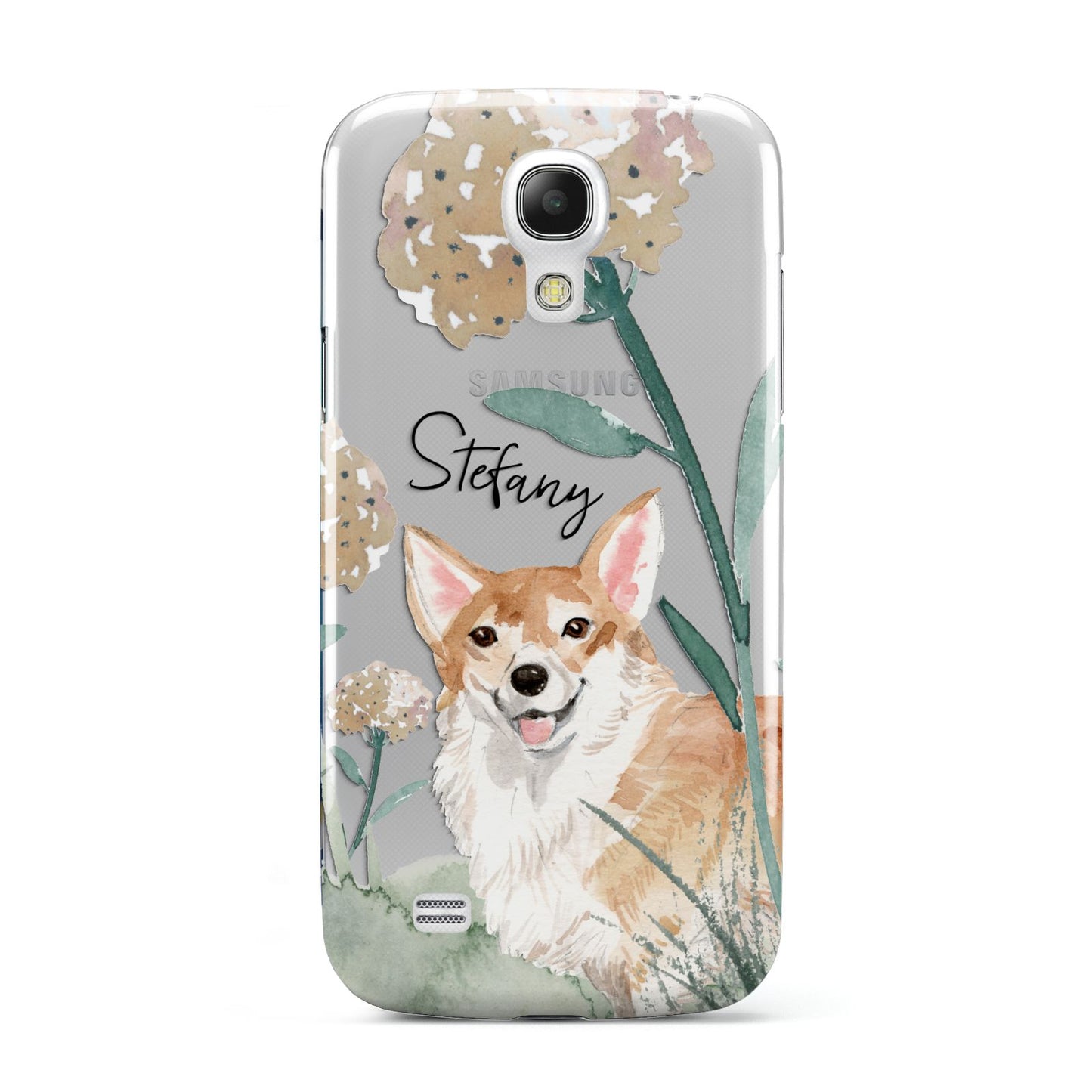 Personalised Welsh Corgi Dog Samsung Galaxy S4 Mini Case